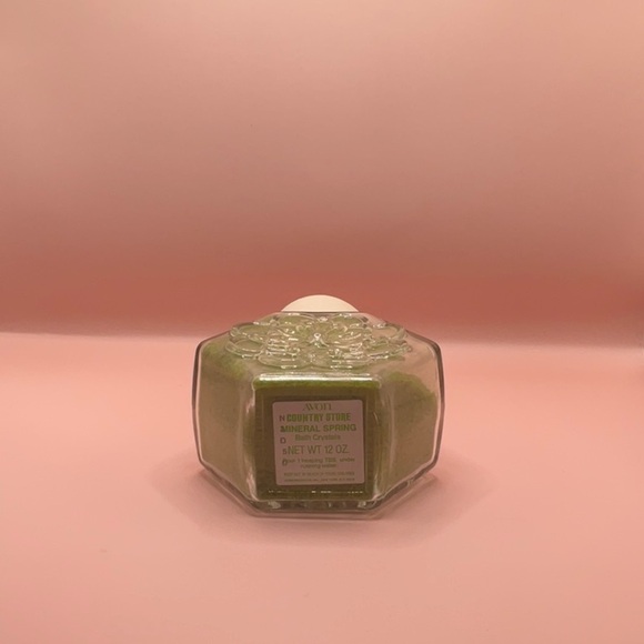 Vintage AVON Country Store Mineral Spring Bath Crystals New in Box 8 oz - Picture 6 of 6